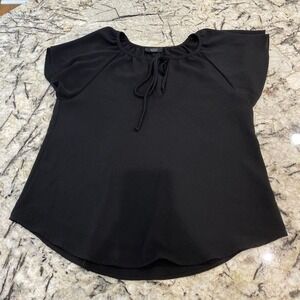 Vici Black‎ Women’s Blouse Flutter Sleeve Size Medium